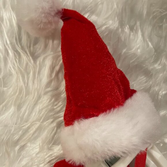 Adorable Santa Outfit with Hat for Dogs!  NWT Size Small - Picture 10 of 10